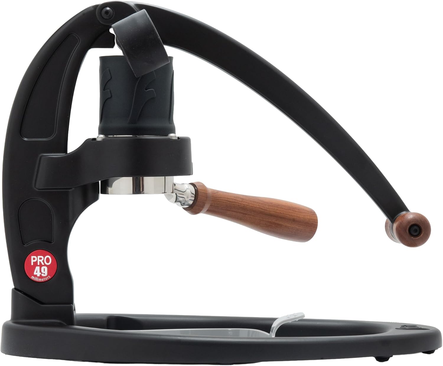 Pressure Gauge Espresso - Manual 49mm Lever Espresso Maker, Black