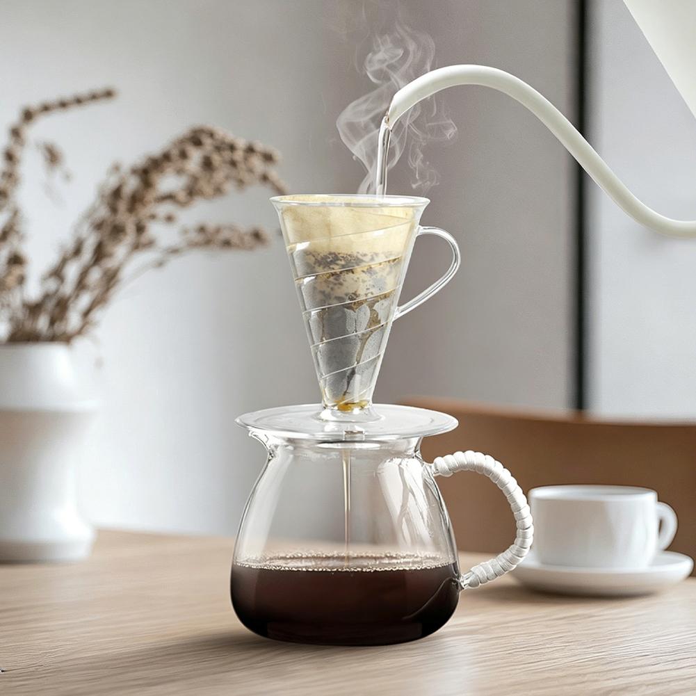 Dosing Funnel Ring - Coffee Filter Conical 30pcs Coffee Dripper