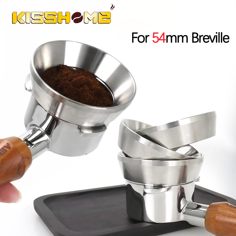 Dosing Funnel Ring - 54mm Coffee Dosing Ring Stainless Steel