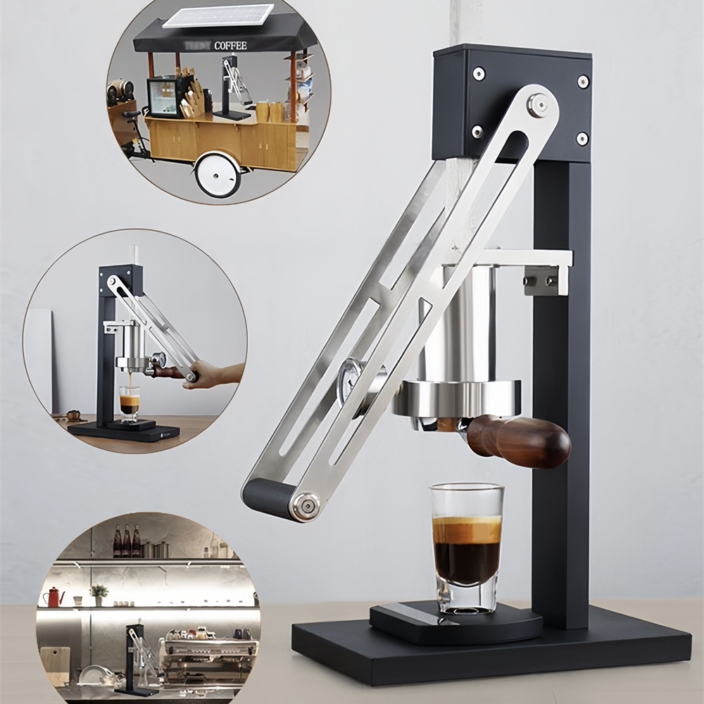 Espresso Coffee Press Manual C - Pressure Gauge Espresso 评论和价格