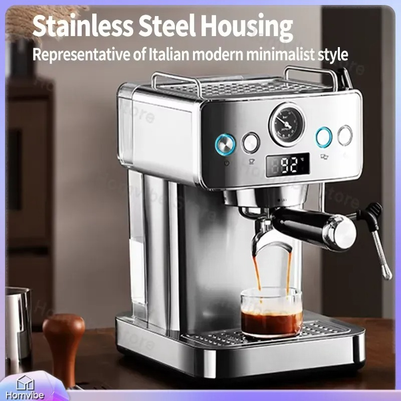 20 Bar Semi Automatic Espresso - Pressure Gauge Espresso 评论和价格