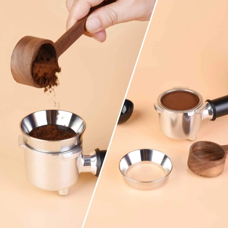 Stainless Steel Espresso Dosin - Dosing Funnel Ring 评论和价格
