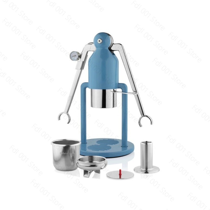 Hand Press Coffee Robot Unplug - Pressure Gauge Espresso 评论和价格