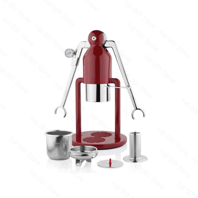 Hand Press Coffee Robot Unplug - Pressure Gauge Espresso 评论和价格