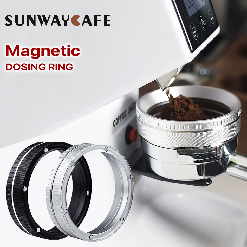 Magnetic Coffee Dosing Funnel, - Dosing Funnel Ring 评论和价格