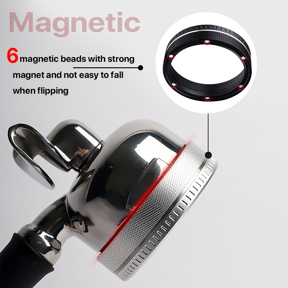 Magnetic Coffee Dosing Funnel, - Dosing Funnel Ring 评论和价格