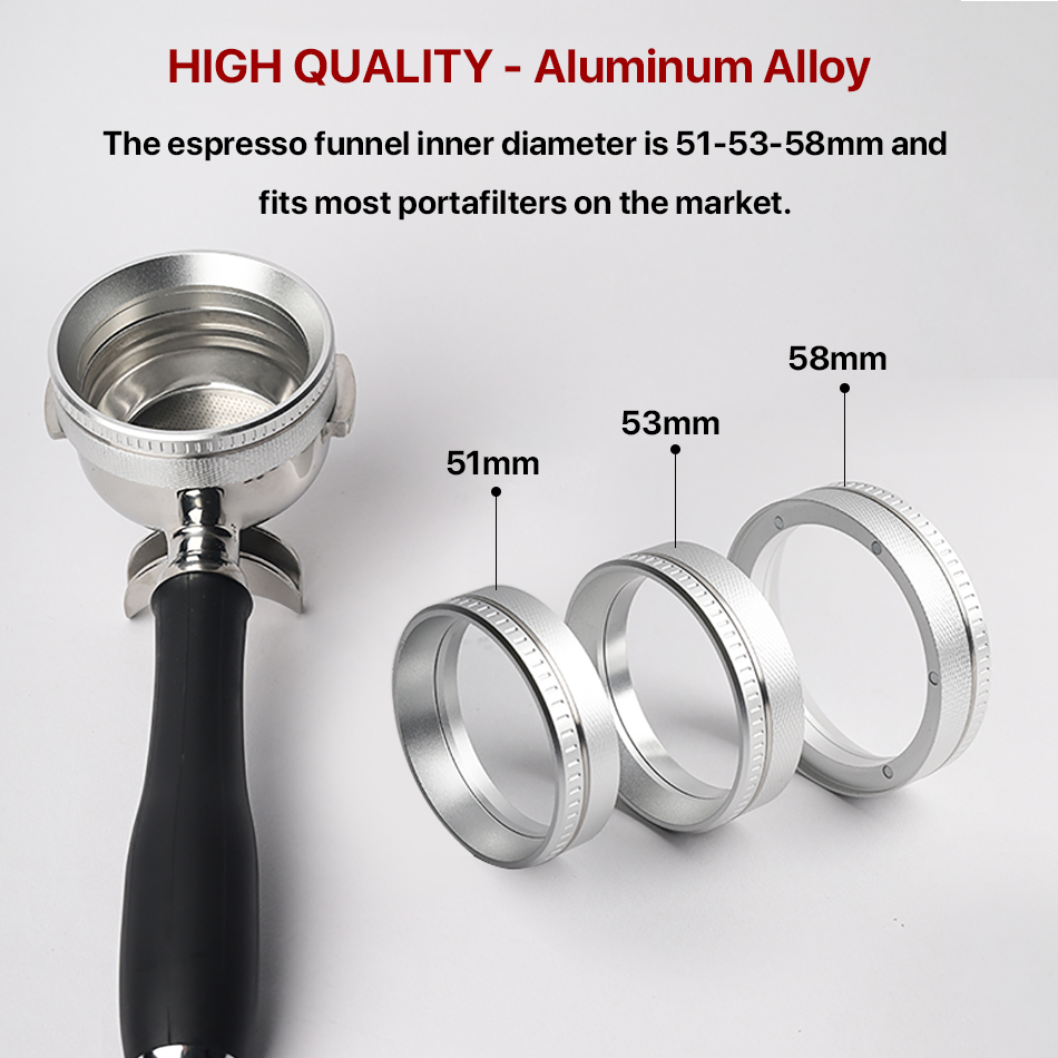 Magnetic Coffee Dosing Funnel, - Dosing Funnel Ring 评论和价格