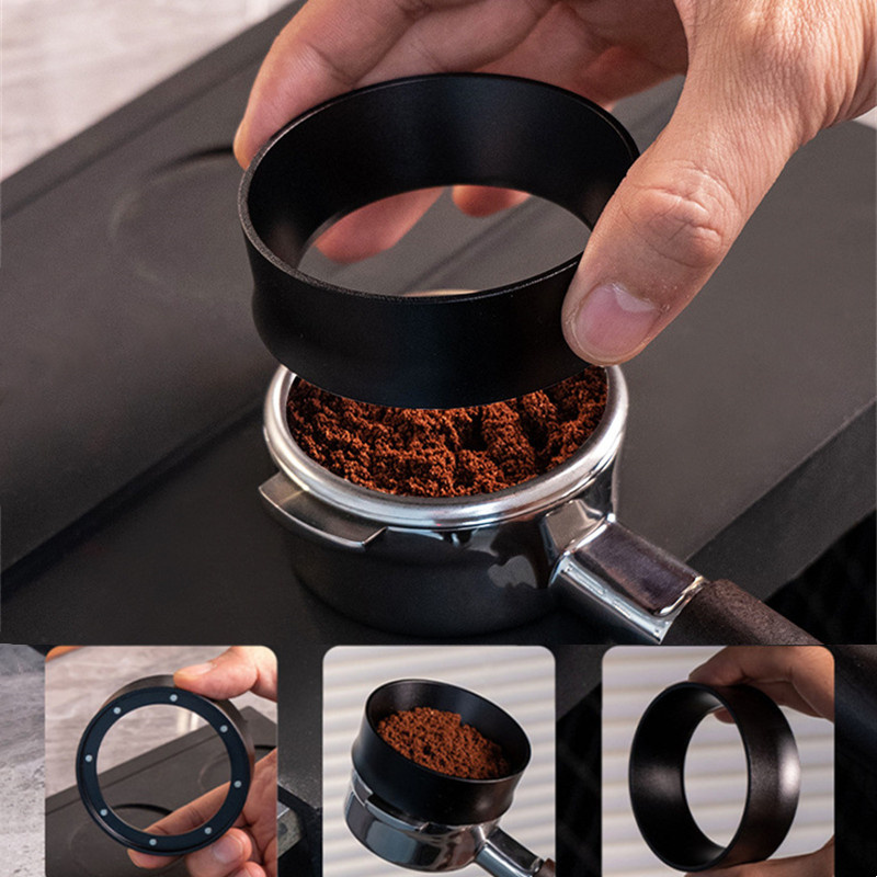 8 Magnets,Anti-Spill Coffee Do - Dosing Funnel Ring 评论和价格