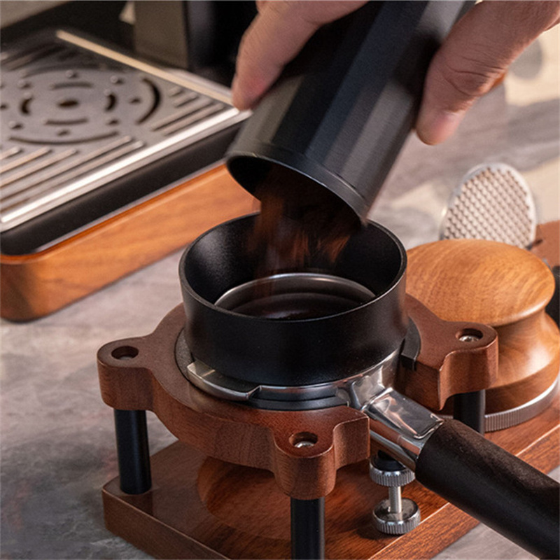 8 Magnets,Anti-Spill Coffee Do - Dosing Funnel Ring 评论和价格