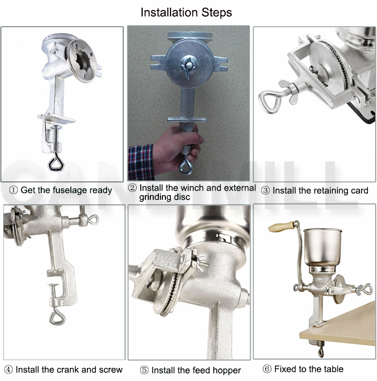 CANDIMILL Multifunction Small  - Coffee Grinder Burr Flat 评论和价格