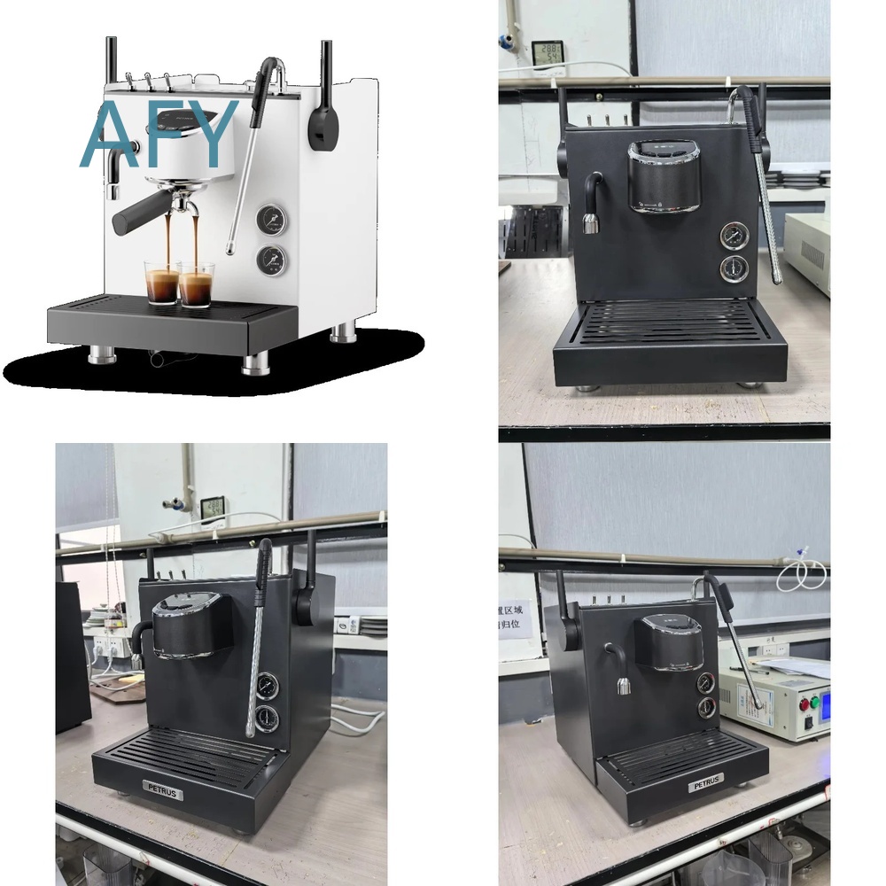 Semi-Automatic Espresso Machin - Pressure Gauge Espresso 评论和价格