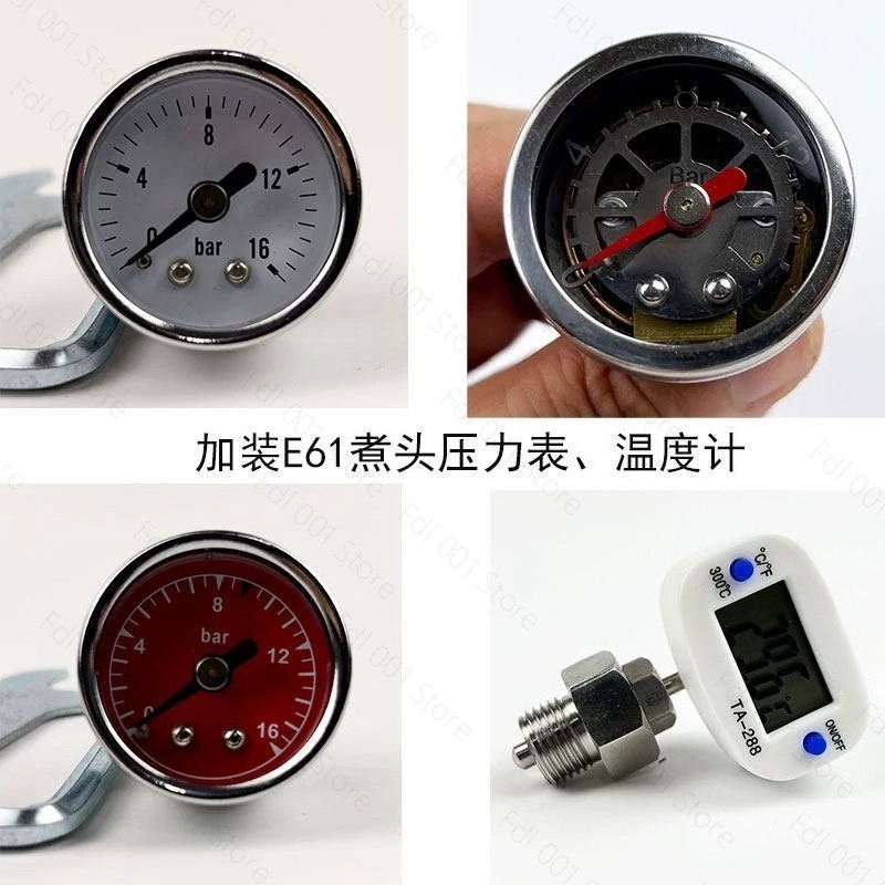 E61 Espresso Machine Upgrade K - Pressure Gauge Espresso 评论和价格