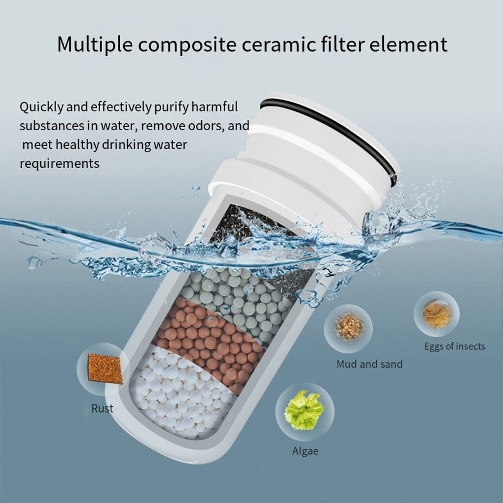 4 Pcs Durable Ceramic Faucet W - Water Filter Cartridge 评论和价格